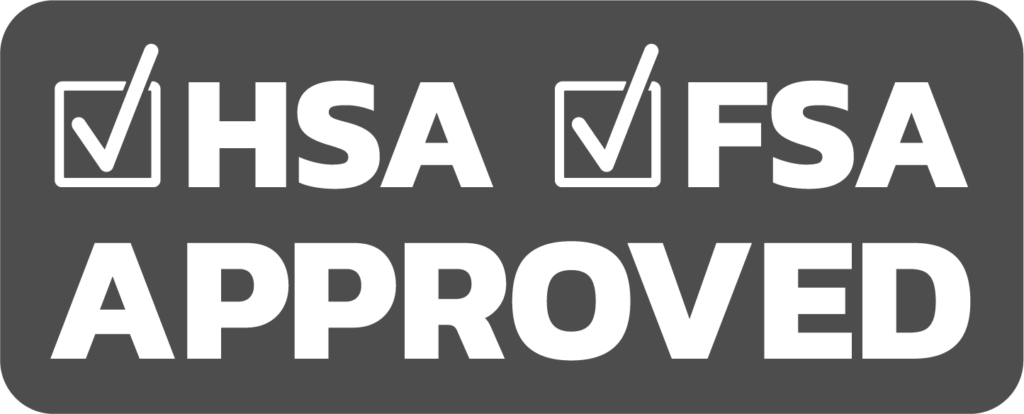 hsa fsa approved logo black and white